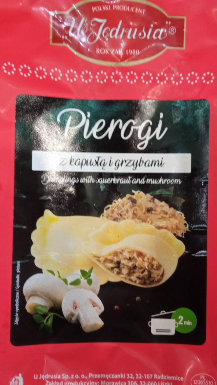 Zdjęcia - Pierogi z kapustą i grzybami u jędrusia