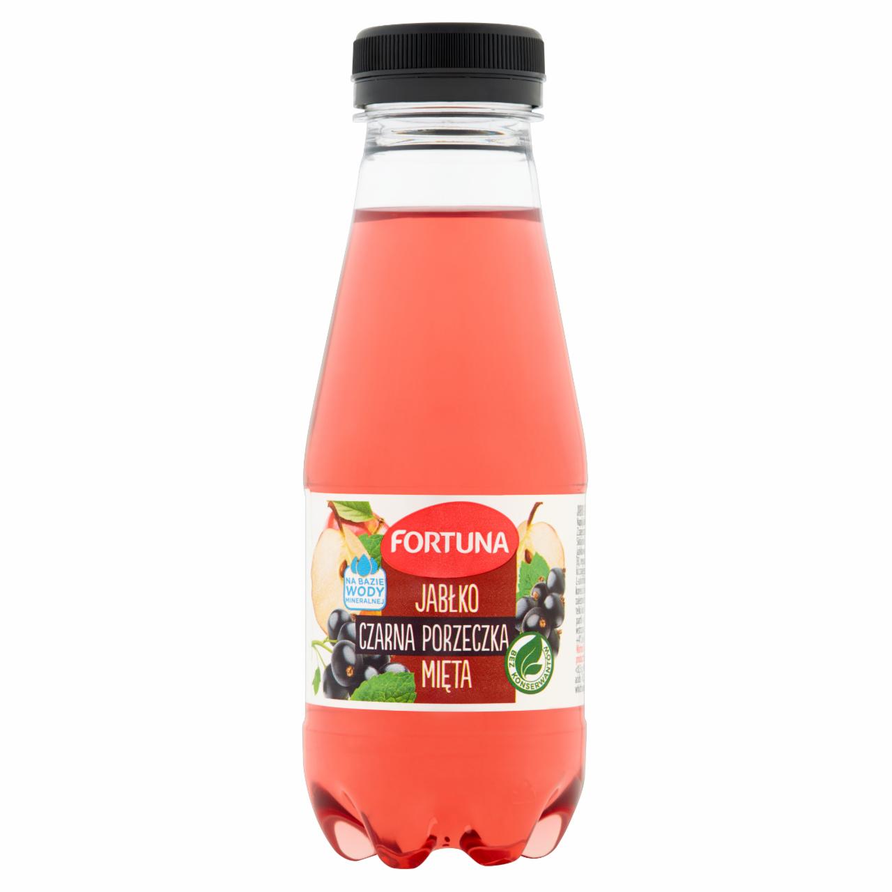 Zdjęcia - Fortuna Napój jabłko czarna porzeczka mięta 300 ml