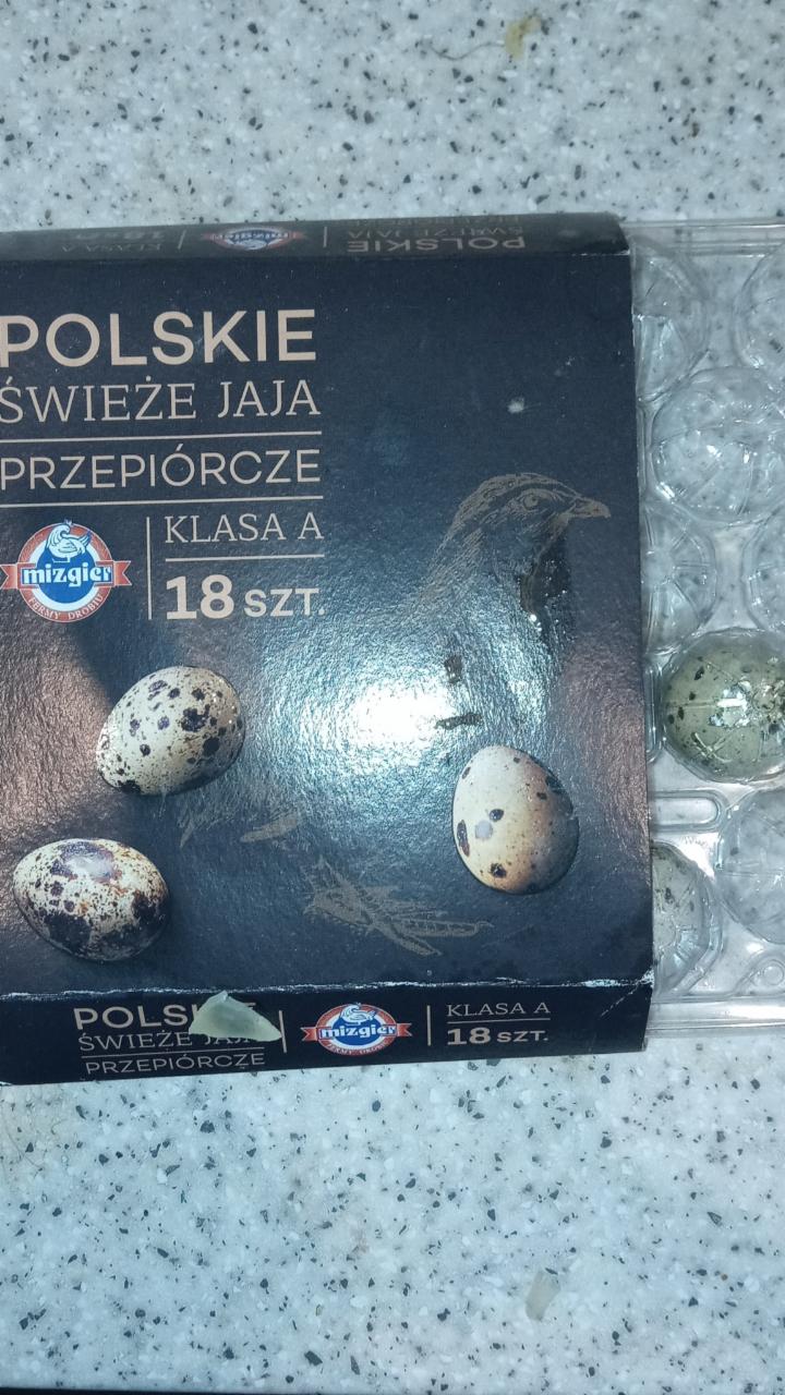 Zdjęcia - Mizgier Polskie świeże jaja przepiórcze 18 sztuk