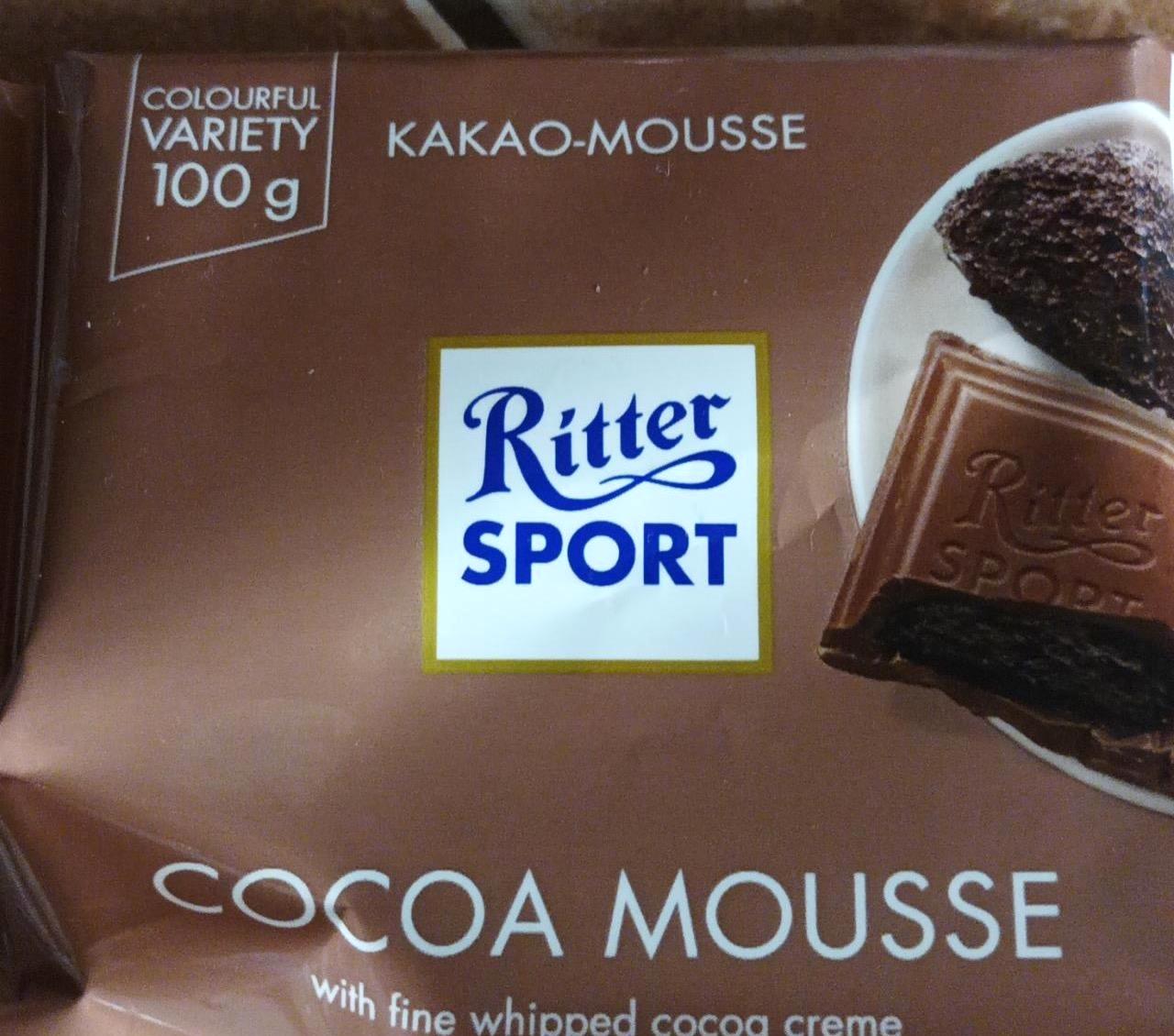 Zdjęcia - Ritter Sport Czekolada mleczna nadziewana napowietrzanym kremem kakaowym 100 g