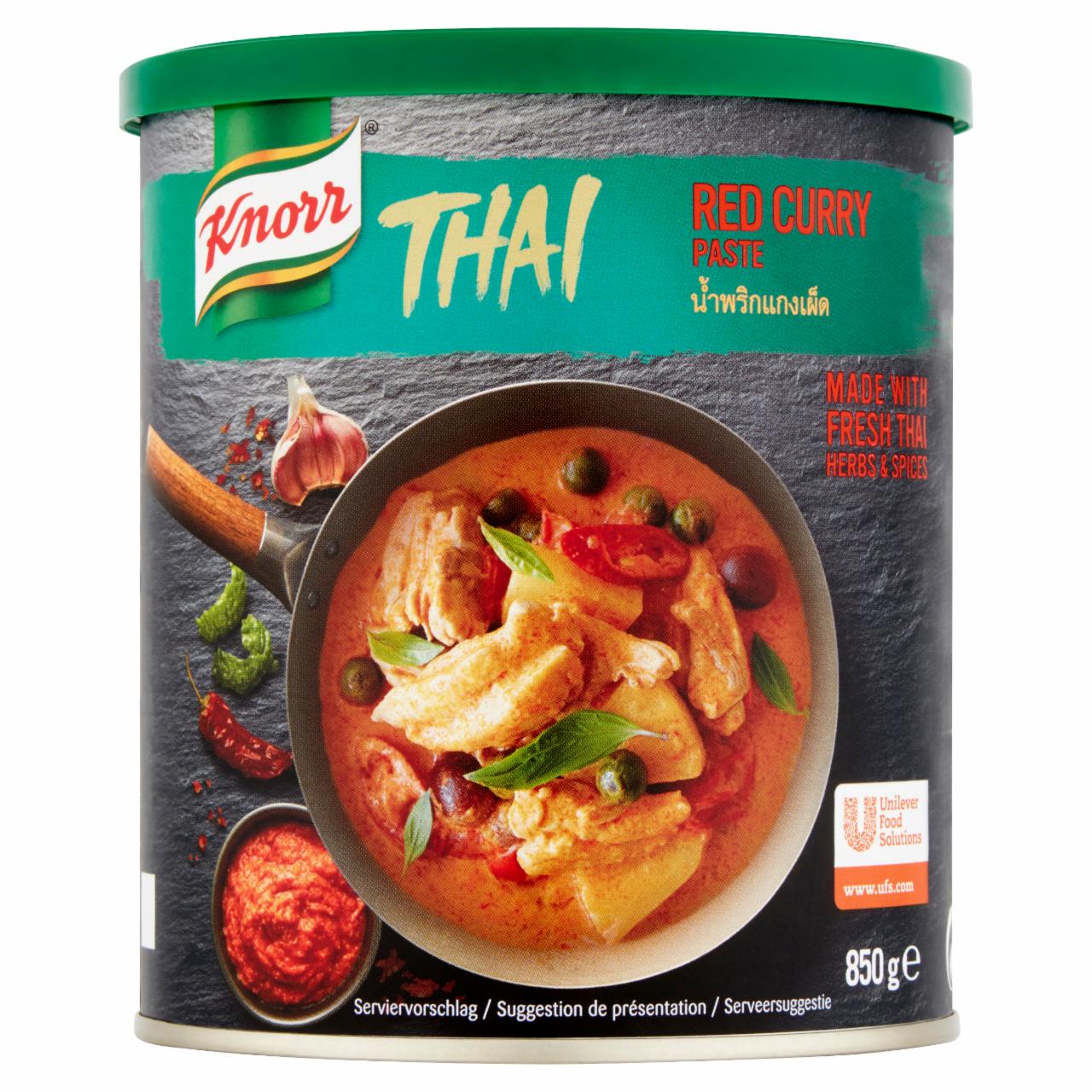 Zdjęcia - Knorr Thai Czerwona pasta curry 850 g
