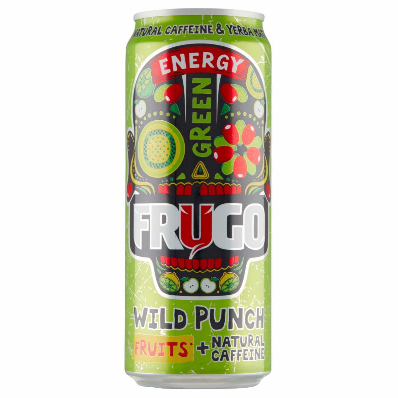 Zdjęcia - Frugo Energy Cactus & Citrus Gazowany napój energetyzujący 330 ml