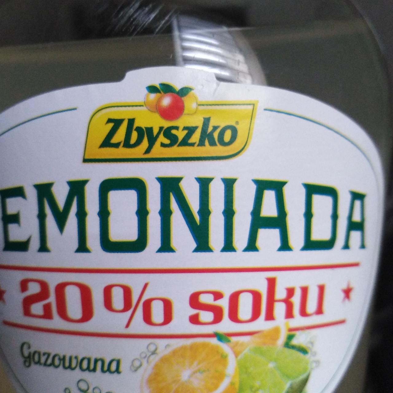 Zdjęcia - Lemoniada 20% soku o smaku limonkowo cytrynowym Zbyszko