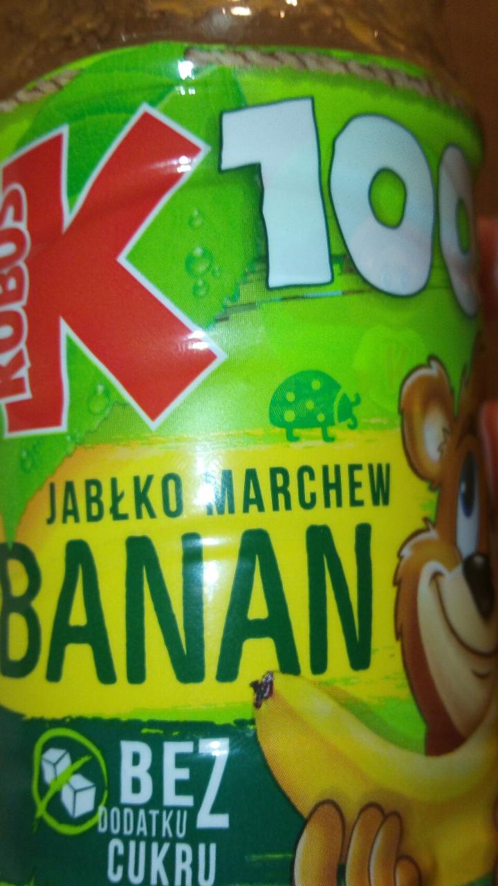 Zdjęcia - Sok banan marchew jabłko 300 ml Kubuś