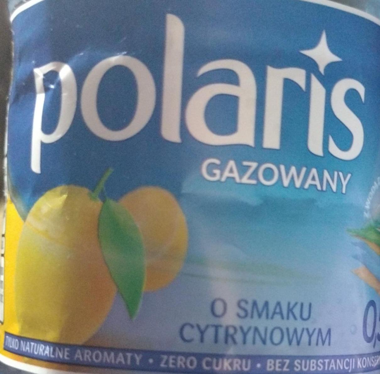 Zdjęcia - woda gazowana o smaku cytrynowym Polaris