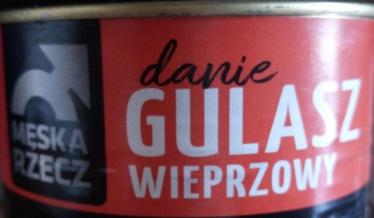 Zdjęcia - Gulasz wieprzowy Męska rzecz