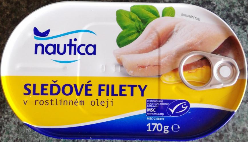 Zdjęcia - sleďové filety v rostlinném oleji Nautica