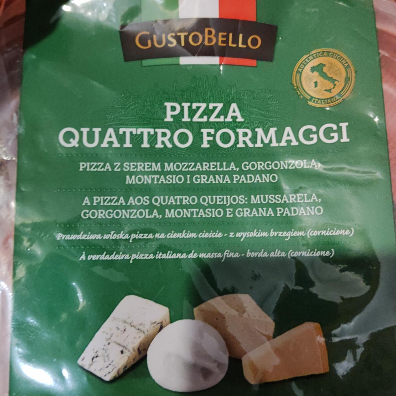 Zdjęcia - Pizza Quattro Formaggi GustoBello