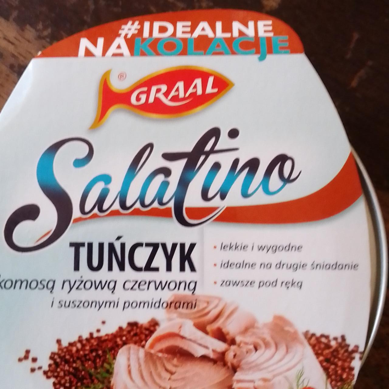 Zdjęcia - GRAAL Salatino 40+ Kondycja & Balans Tuńczyk z kuskusem perłowym i suszonymi pomidorami 160 g