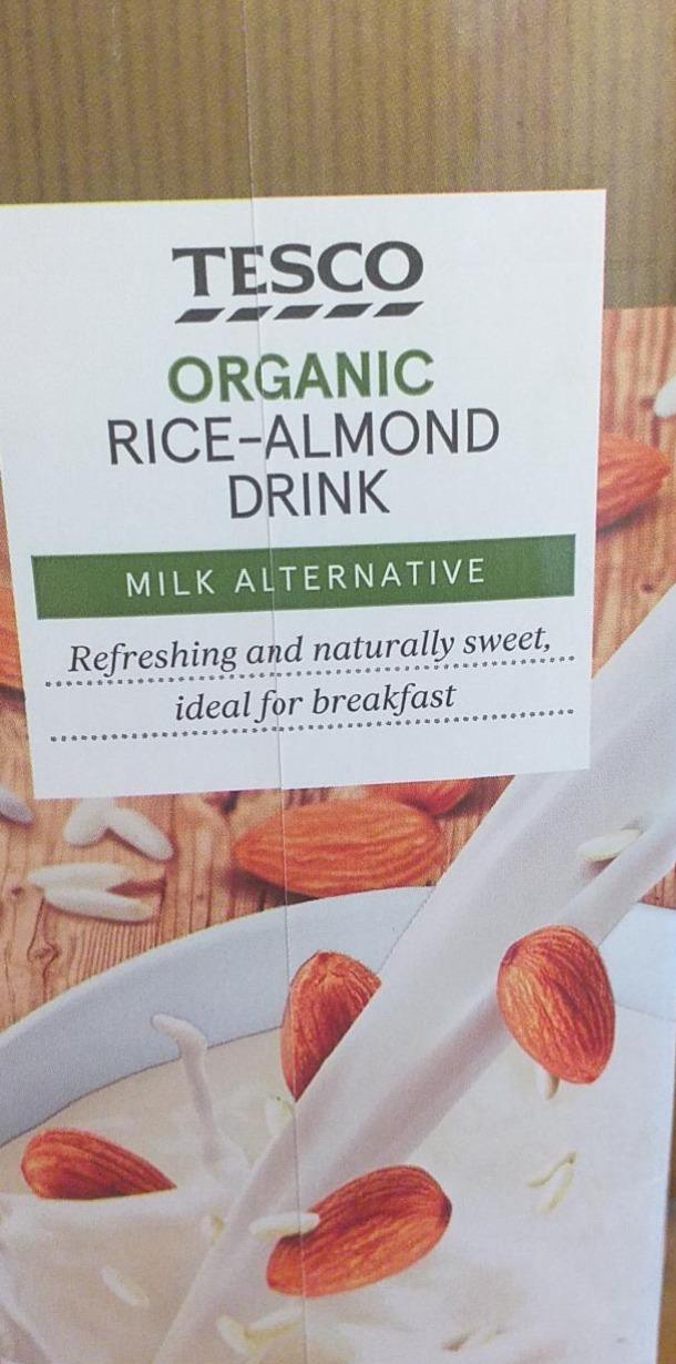 Zdjęcia - Organic rice almond drink Tesco