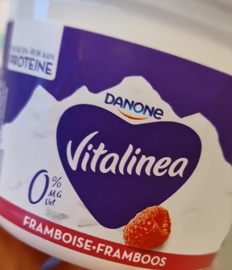 Zdjęcia - Vitalinea framboise Danone