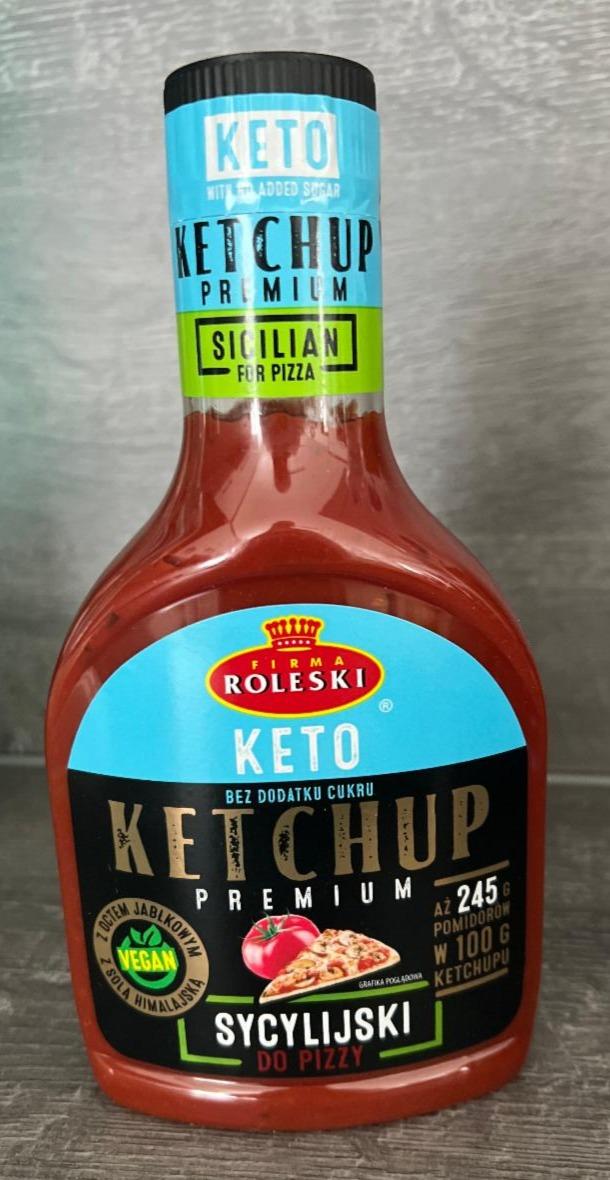 Zdjęcia - Firma Roleski Keto Ketchup premium sycylijski do pizzy 425 g