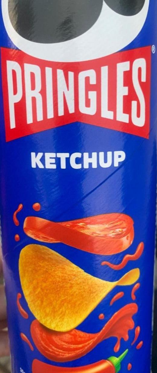 Zdjęcia - Pringles Ketchup Chrupki 165 g