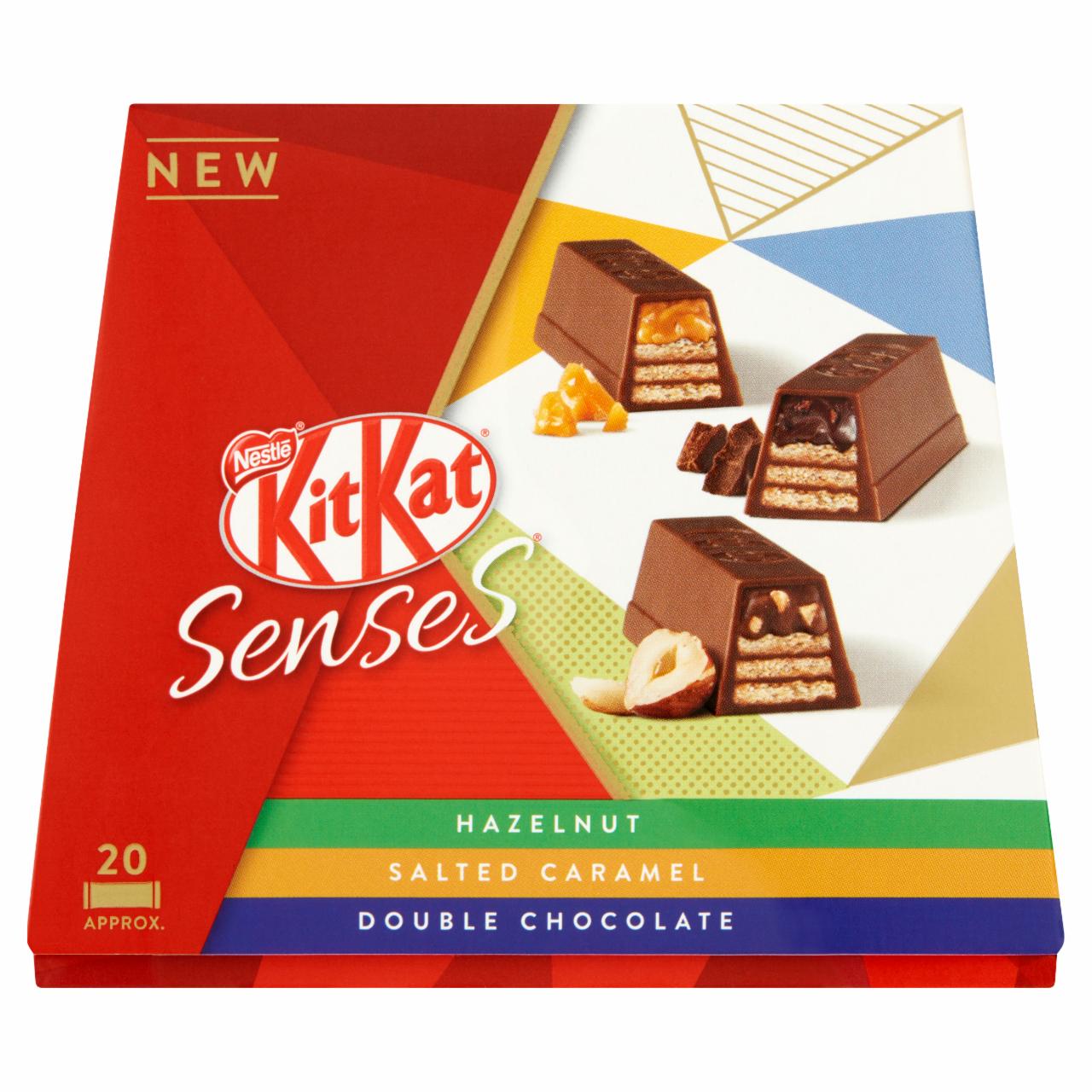 Zdjęcia - KitKat Senses Kolekcja kruchych paluszków waflowych z nadzieniem 200 g