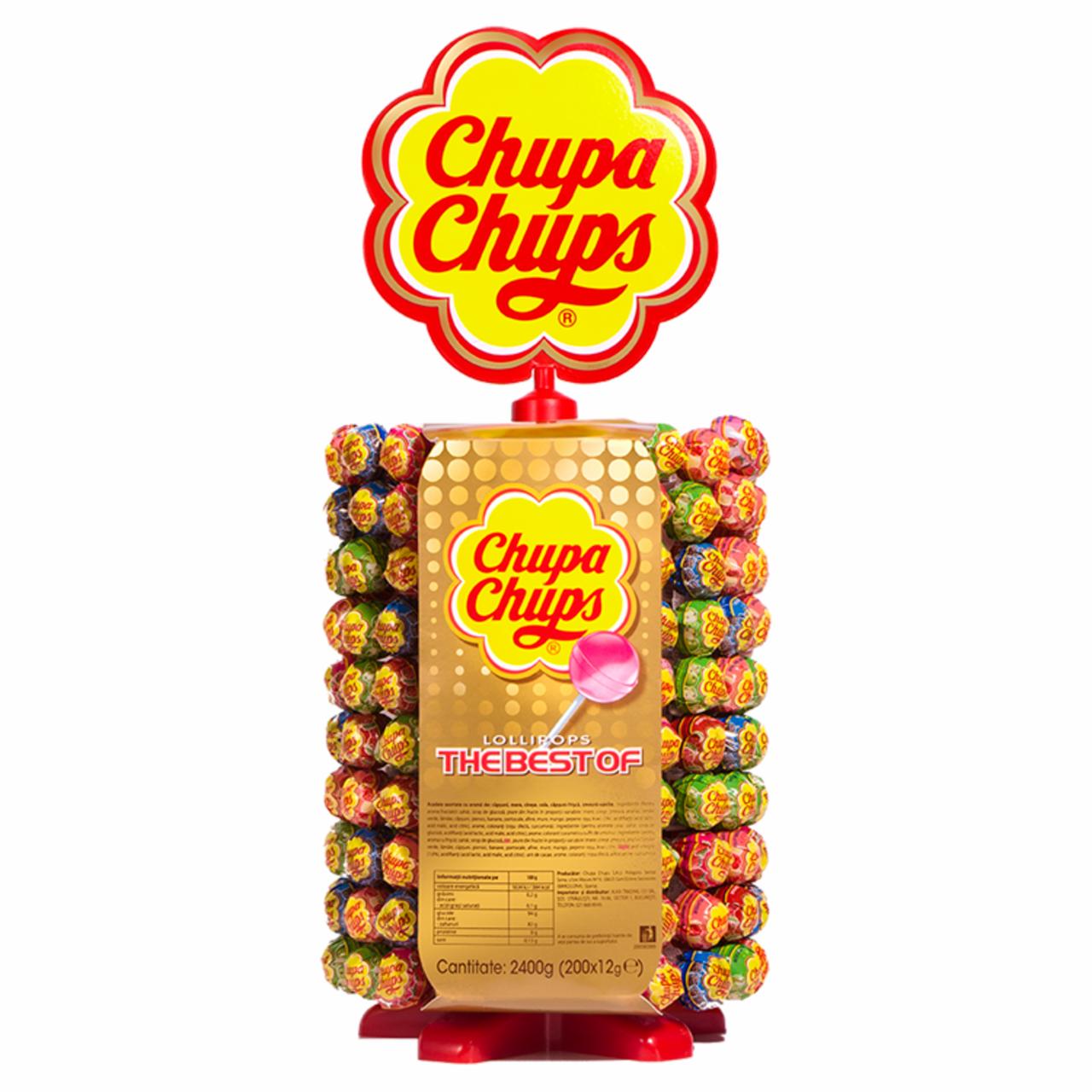 Zdjęcia - Chupa Chups Lizaki wielosmakowe 2400 g (200 sztuk)