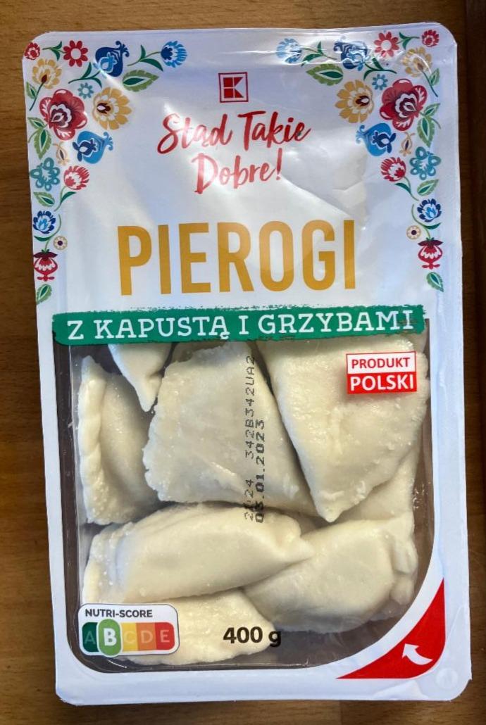 Zdjęcia - Pierogi z kapusta i grzybami K-classic stąd takie dobre!