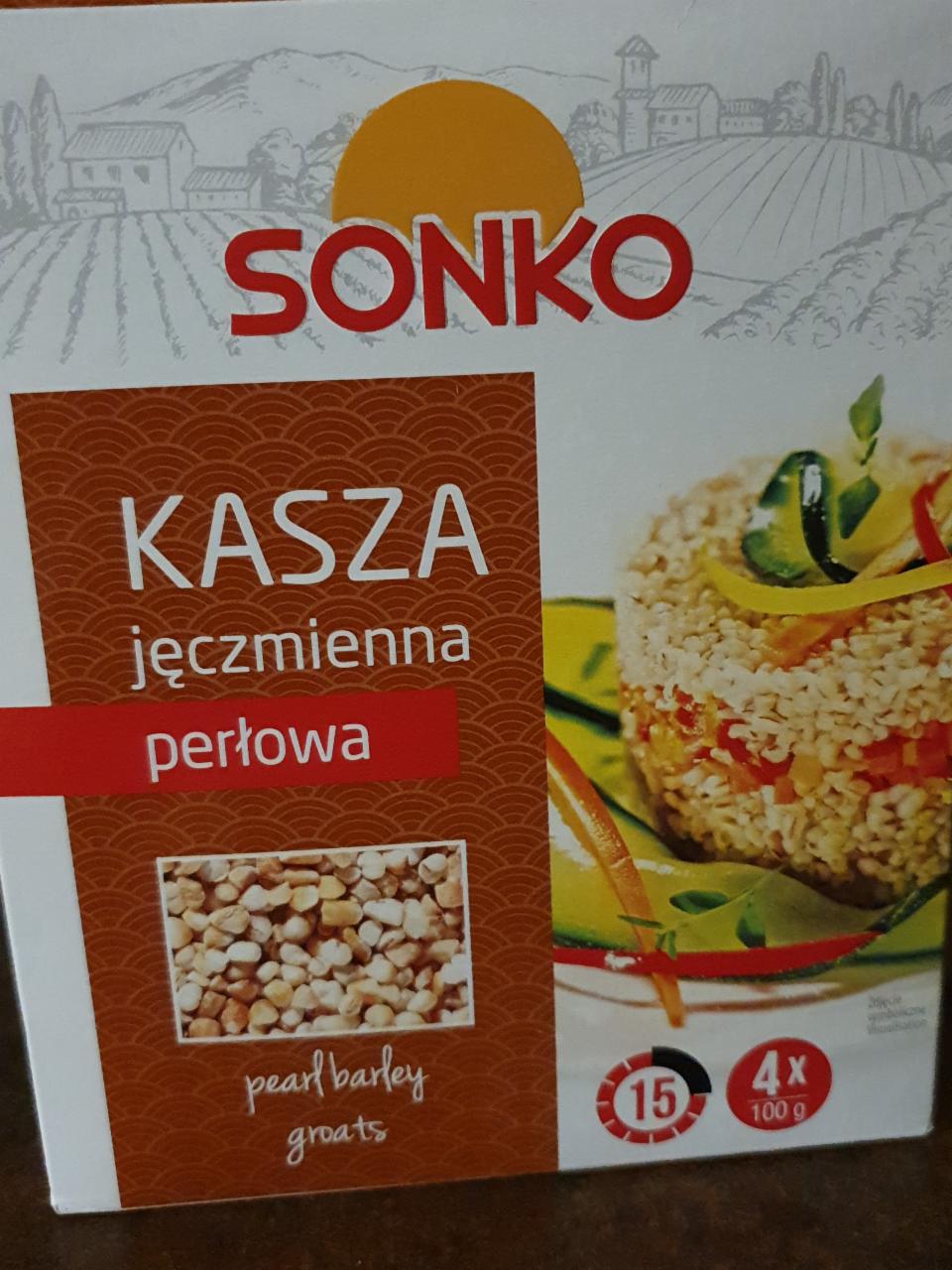 Zdjęcia - Kasza jęczmienna perłowa Sonko