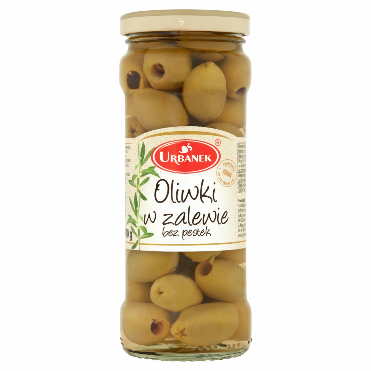 Zdjęcia - Urbanek Oliwki w zalewie bez pestek 300 g