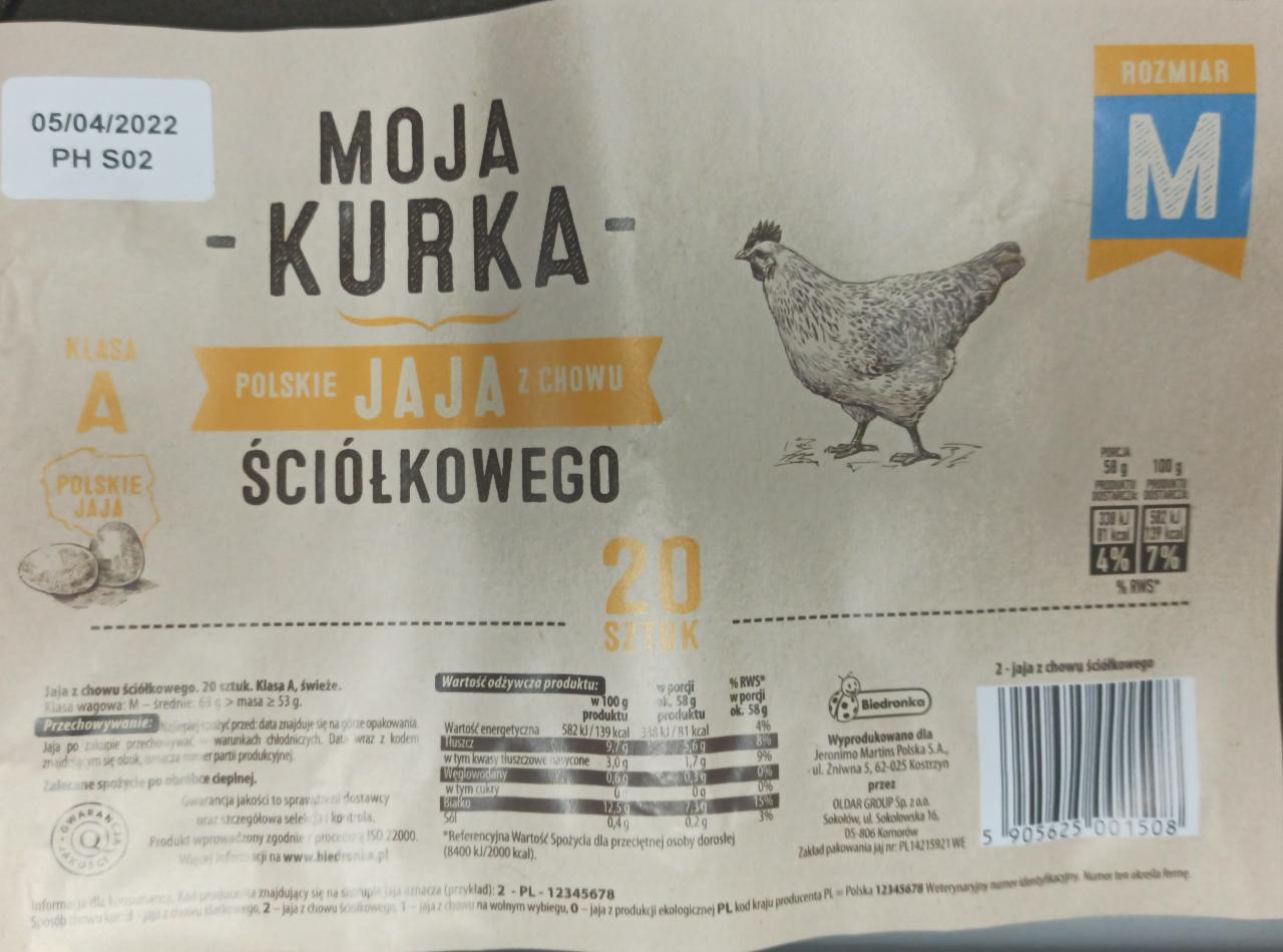 Zdjęcia - Moja Kurka Jaja z chowu ściółkowego M