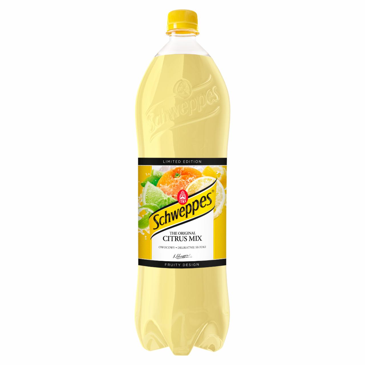 Zdjęcia - Schweppes Citrus Mix Napój gazowany 1,7 l