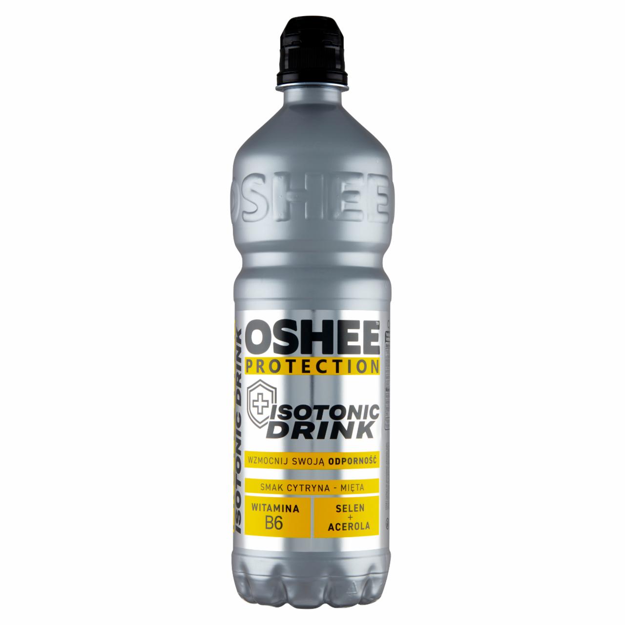 Zdjęcia - Oshee Protection Napój izotoniczny niegazowany o smaku cytrynowo-miętowym 0,75 l