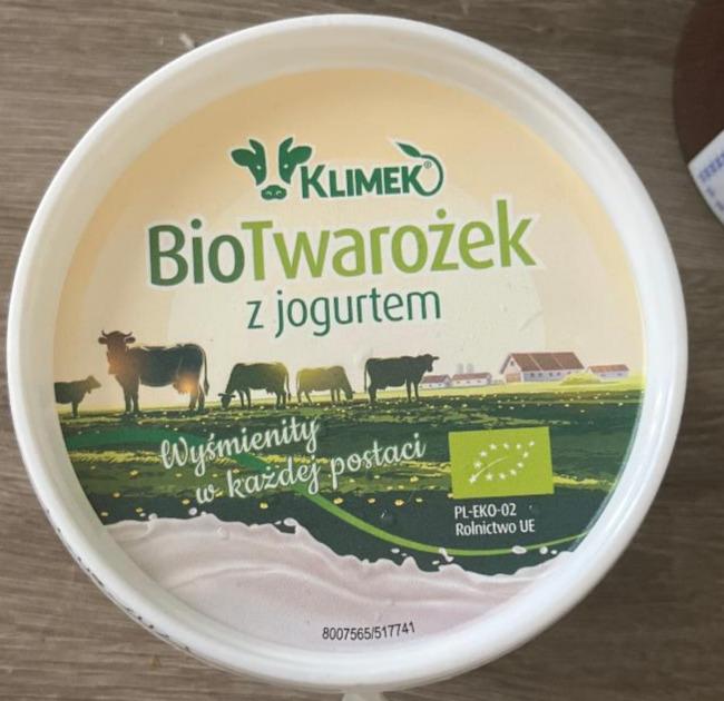 Zdjęcia - Bio Twarożek z jogurtem Klimek