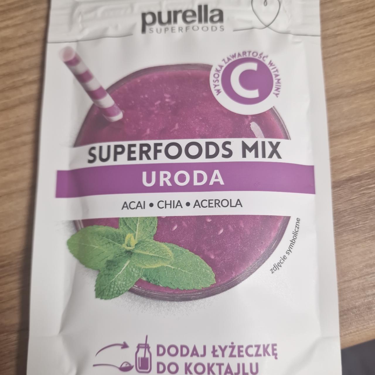 Zdjęcia - Superfoods mix uroda acai chia acerola purella superfoods