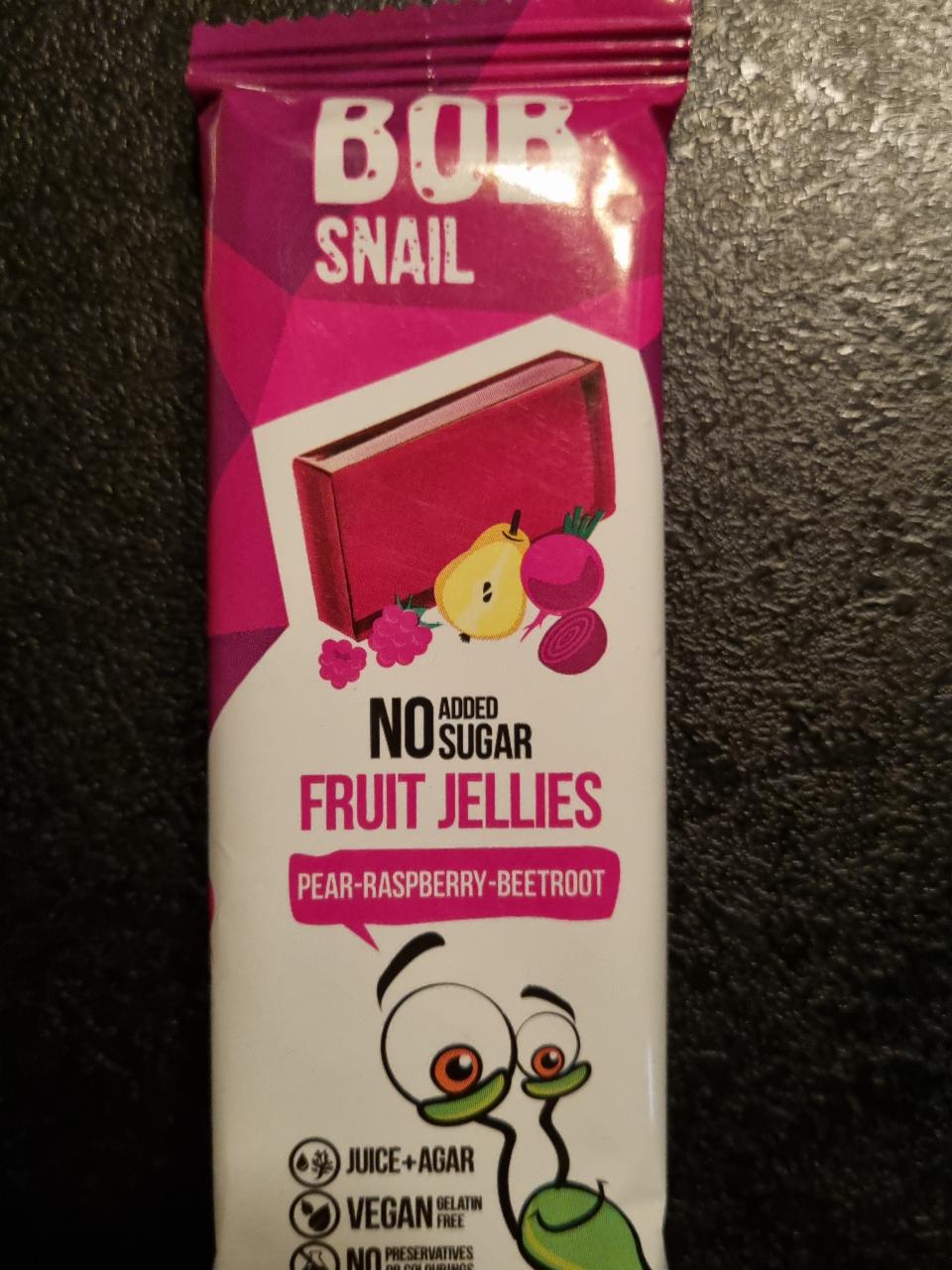 Zdjęcia - Bob Snail Jellies Pear, Raspberry & Beetroot