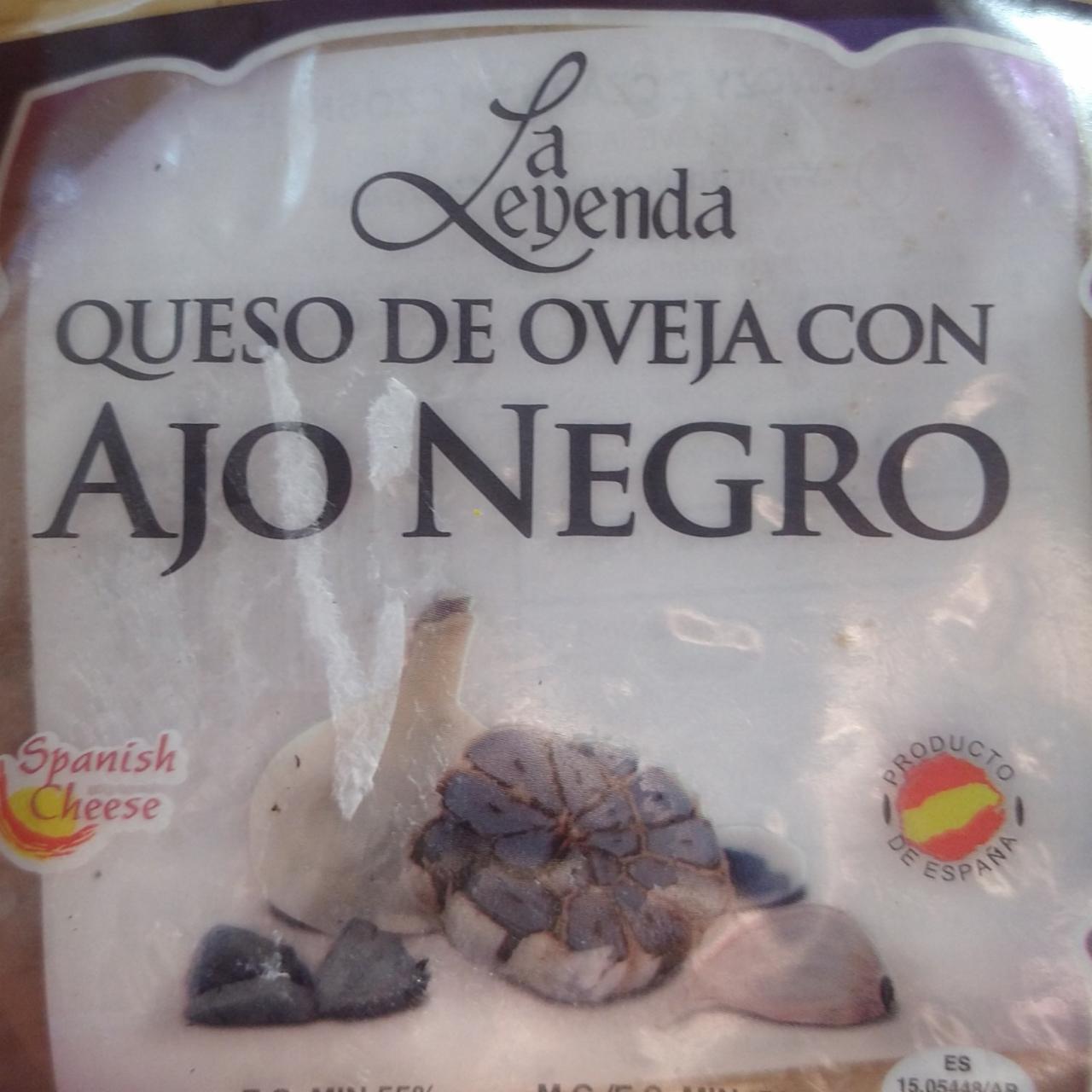 Zdjęcia - Queso de oveja con ajo negro La Leyenda