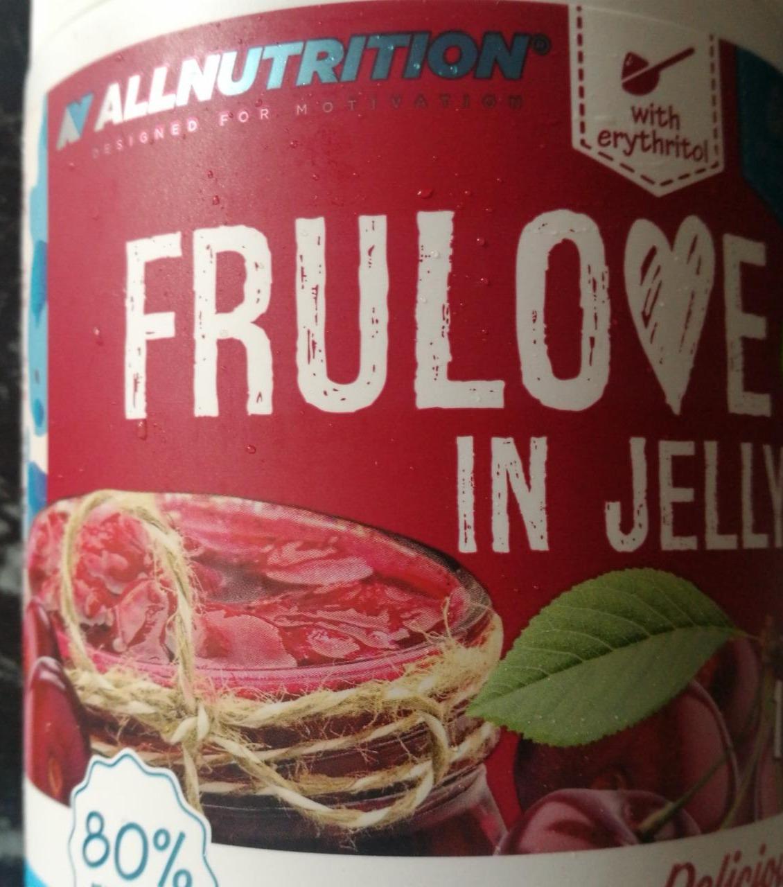 Zdjęcia - Frulove in jelly Cherry Allnutrition