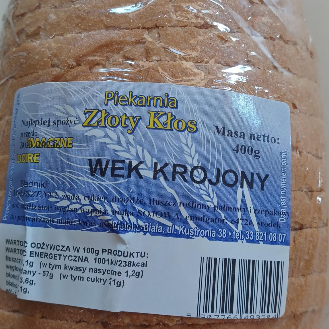 Zdjęcia - wek krojony złoty kłos