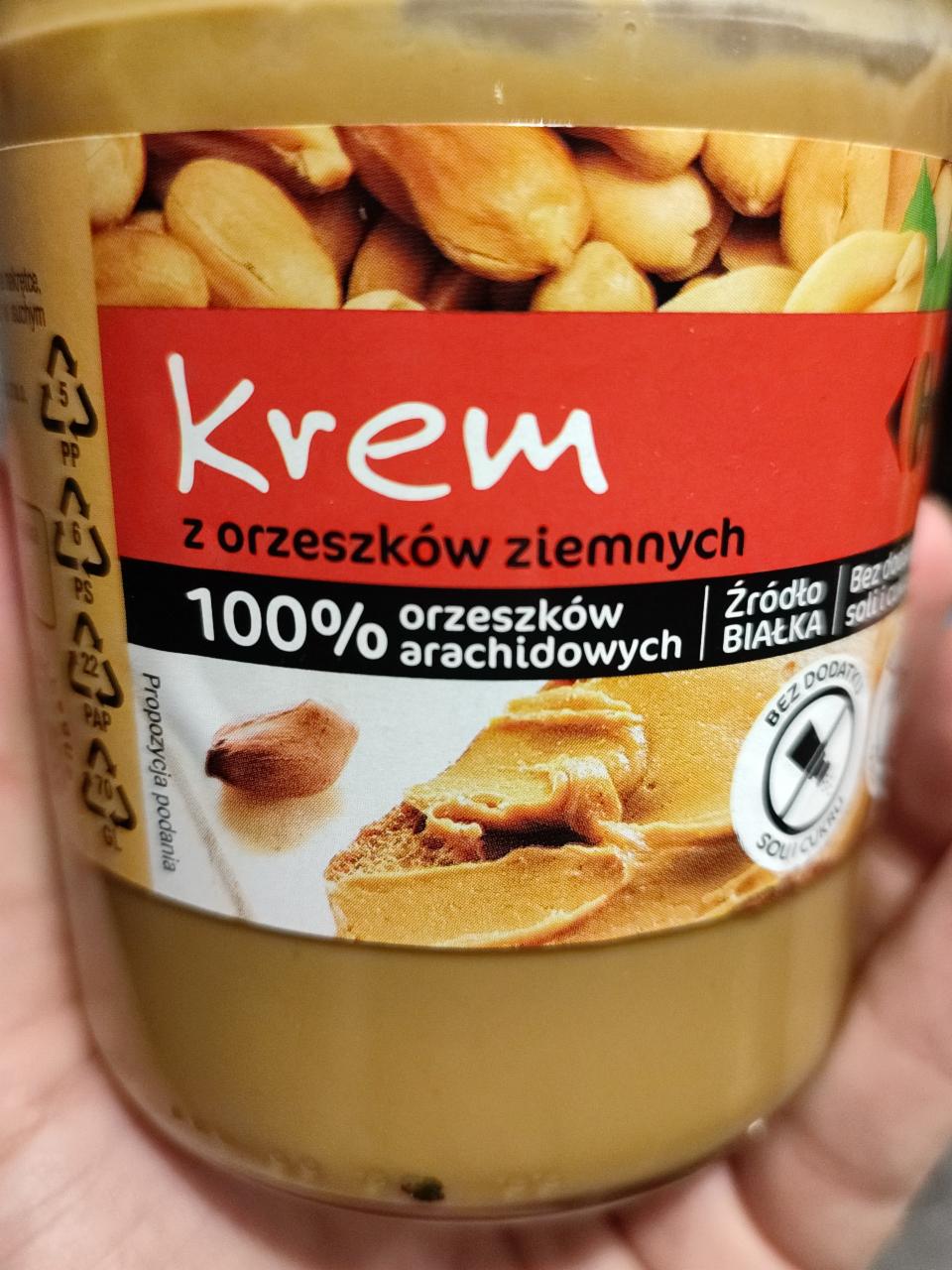 Zdjęcia - Krem z orzeszków ziemnych Carrefour