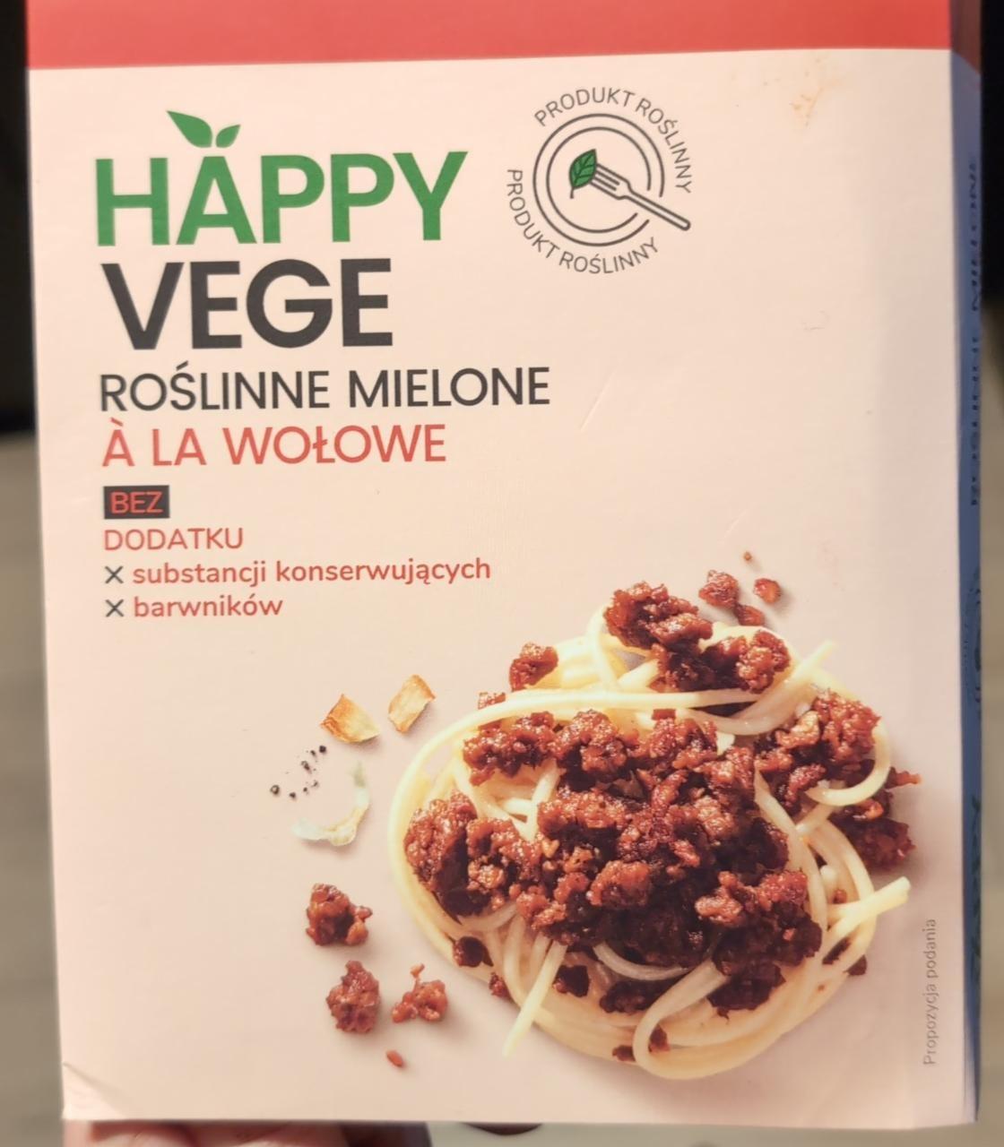 Zdjęcia - Roślinne mielone à la wołowe Happy Vege