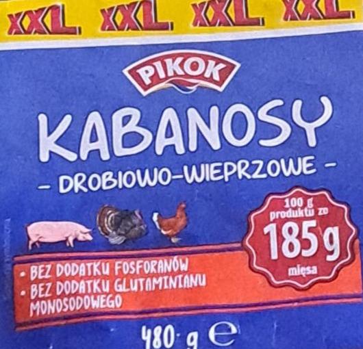 Zdjęcia - Kabanosy drobowo wieprzowe Pikok