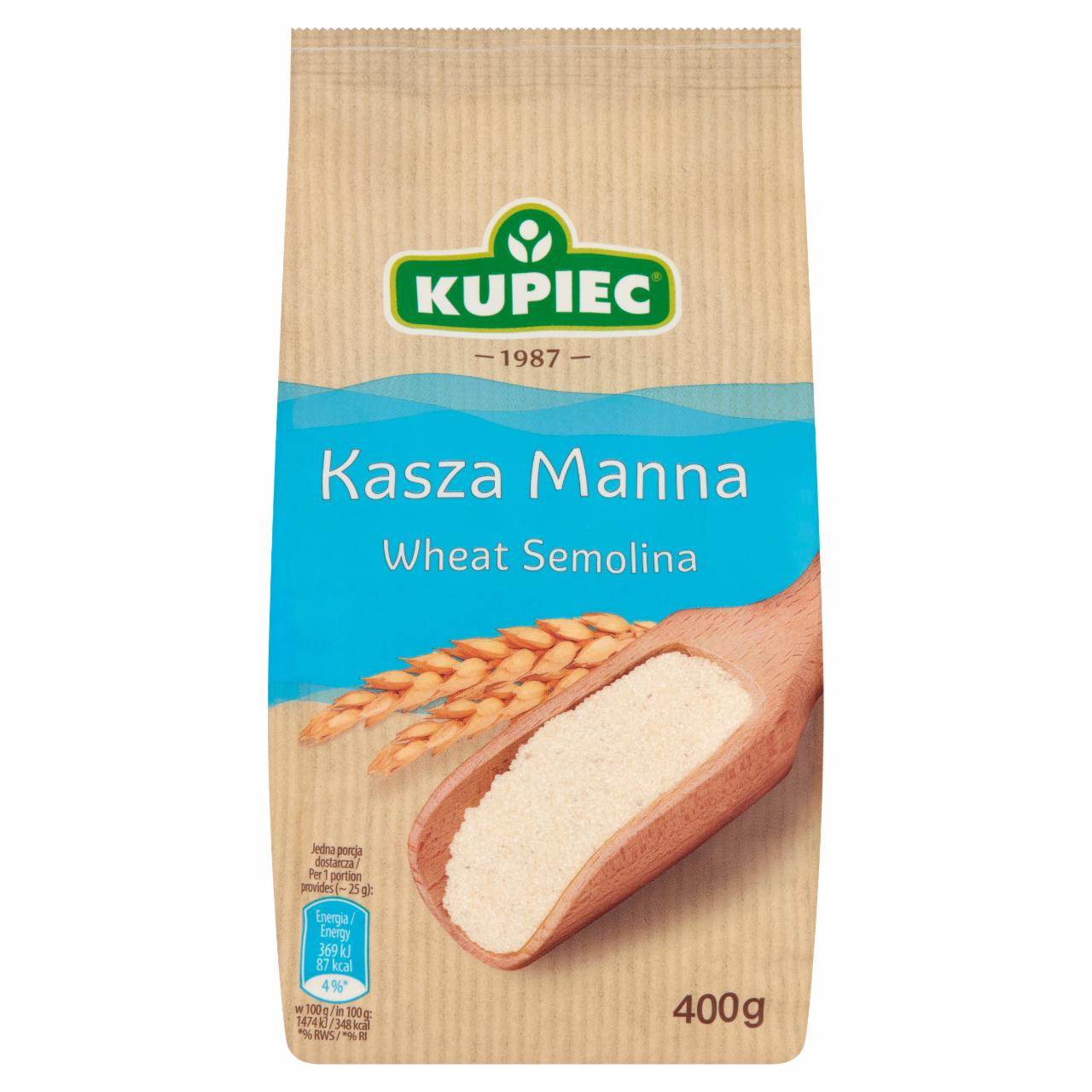 Zdjęcia - Kupiec Kasza manna 400 g