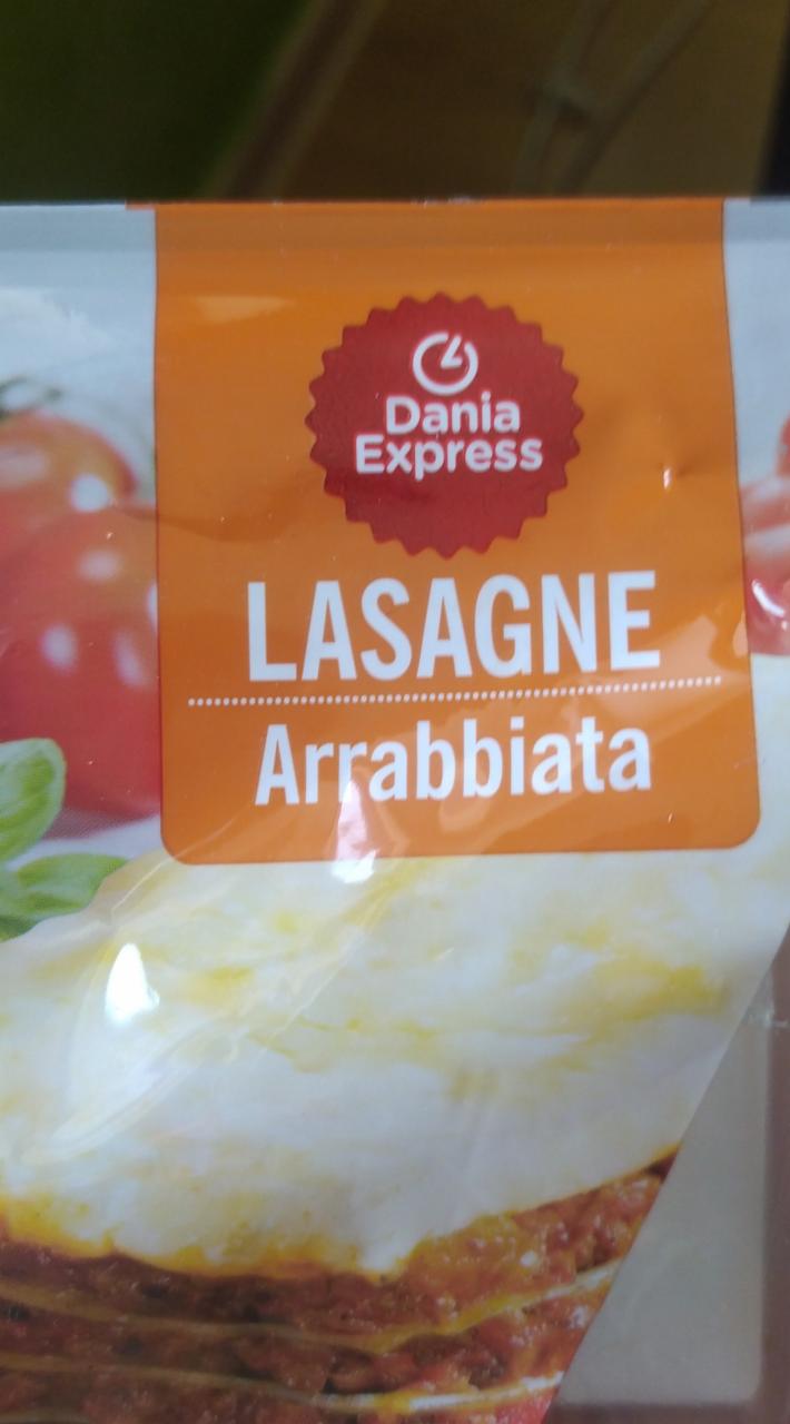 Zdjęcia - lasagne arrabbiata Danie express