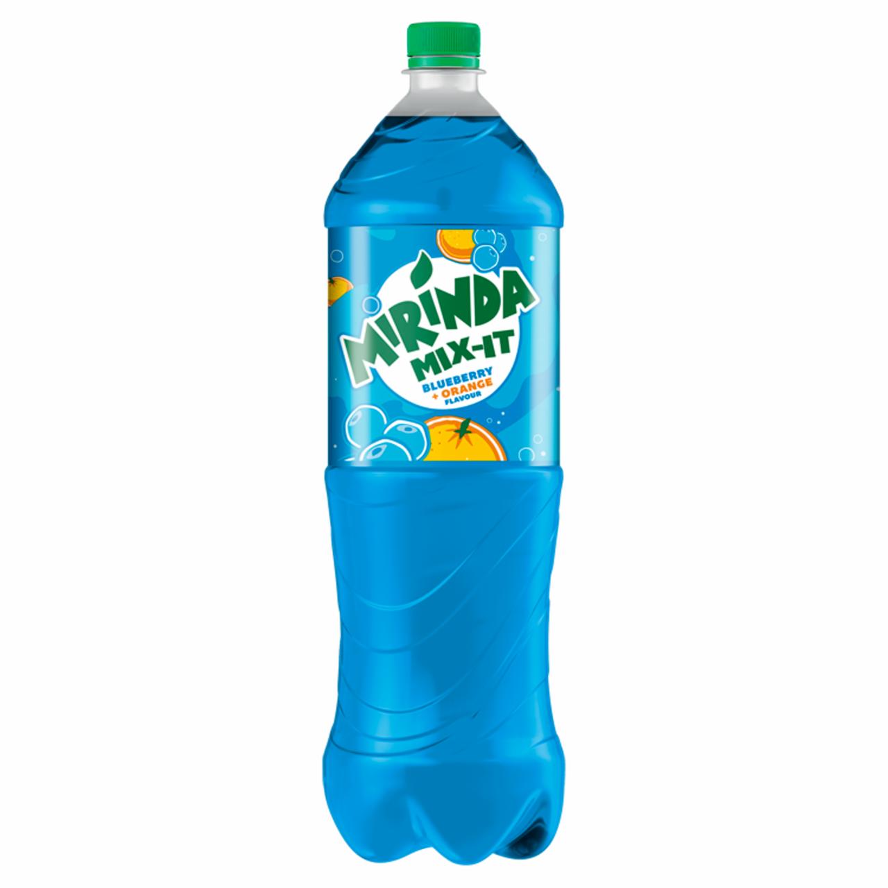 Zdjęcia - Mirinda Mix-It Blueberry + Orange Napój gazowany 1,5 l