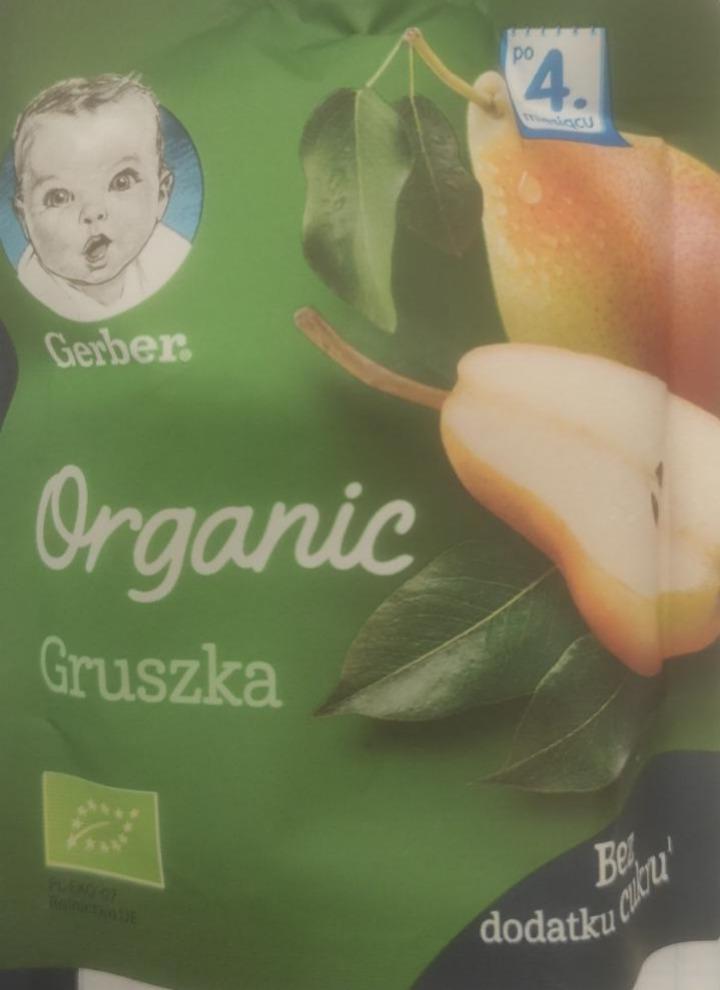 Zdjęcia - Gerber Organic Deserek Gruszka dla niemowląt po 4. miesiącu 90 g