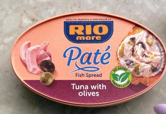 Zdjęcia - Rio Mare Pasztet z tuńczyka z oliwkami 115 g