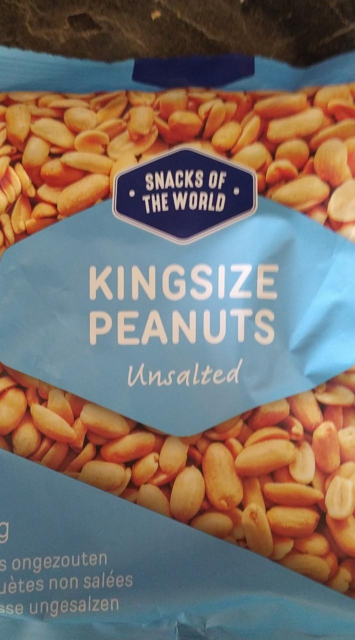 Zdjęcia - Kingsize Peanuts Unsalted Snacks of the world