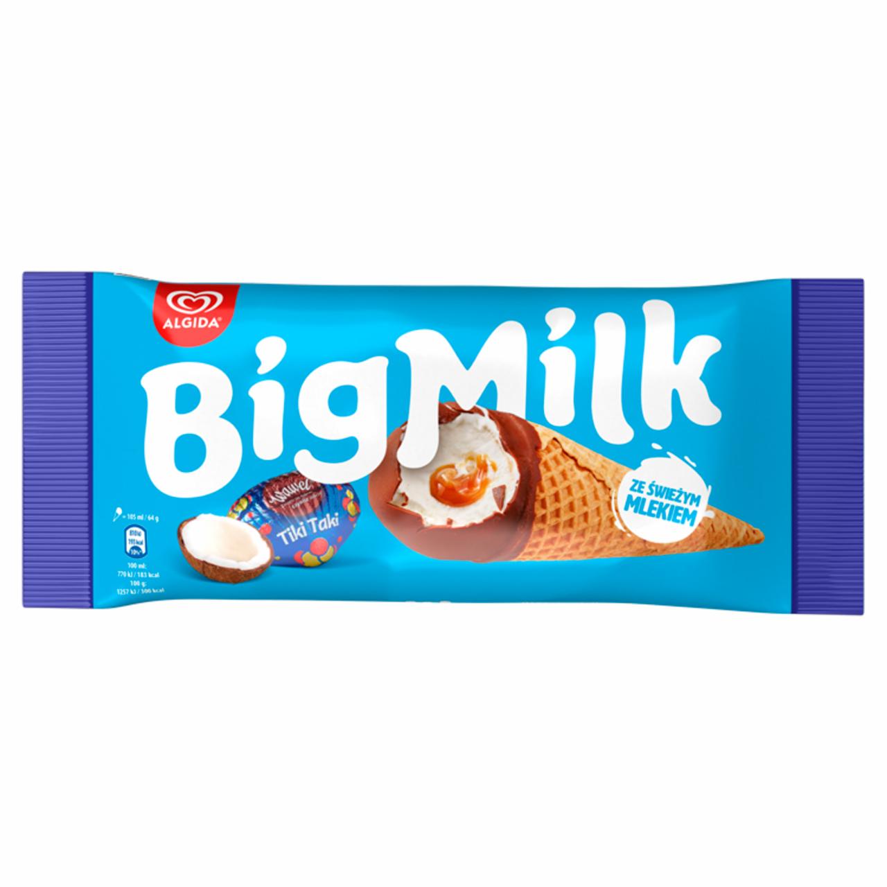 Zdjęcia - Big Milk Lody o smaku Tiki Taki z Wawelu 105 ml
