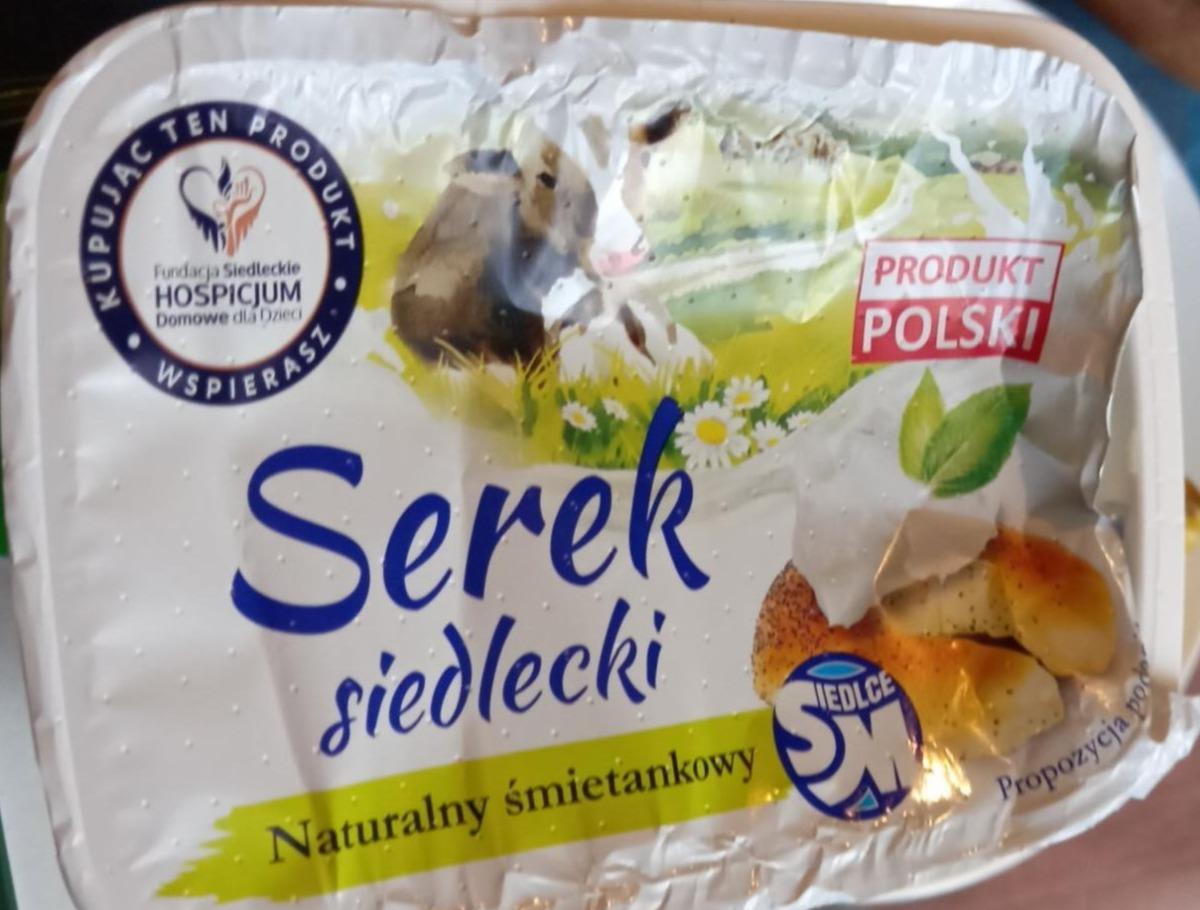 Zdjęcia - Serek siedlecki naturalny śmietankowy SM Siedlce