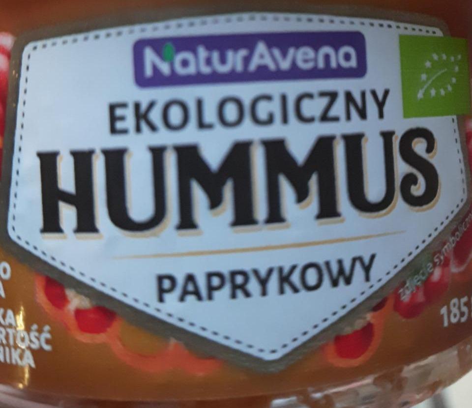 Zdjęcia - NaturAvena Ekologiczny hummus paprykowy