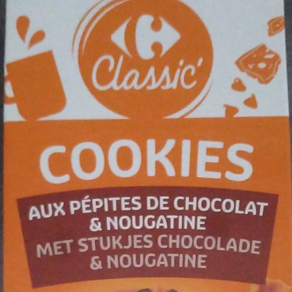 Zdjęcia - Carrefour Classic Cookies Nougatine