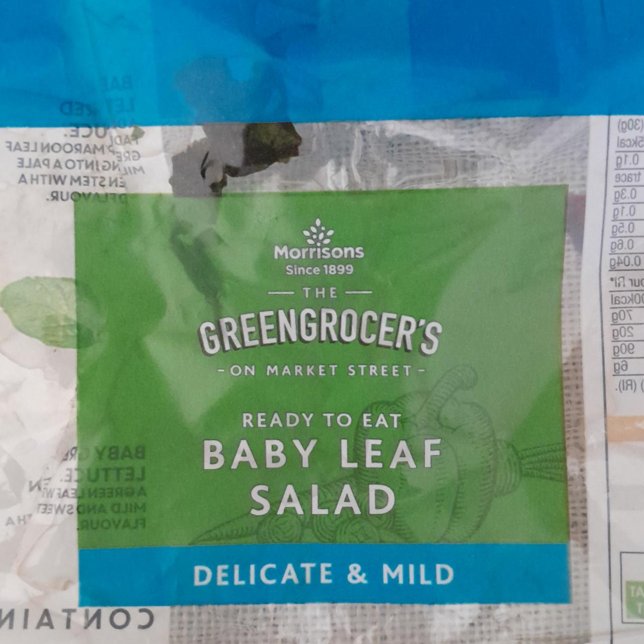 Zdjęcia - Baby leaf salad Morrisons