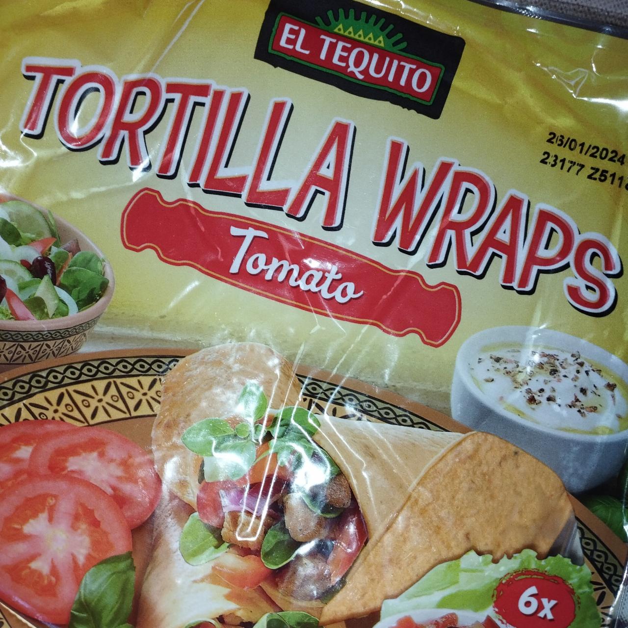 Zdjęcia - Tortilla wraps tomato El Tequito