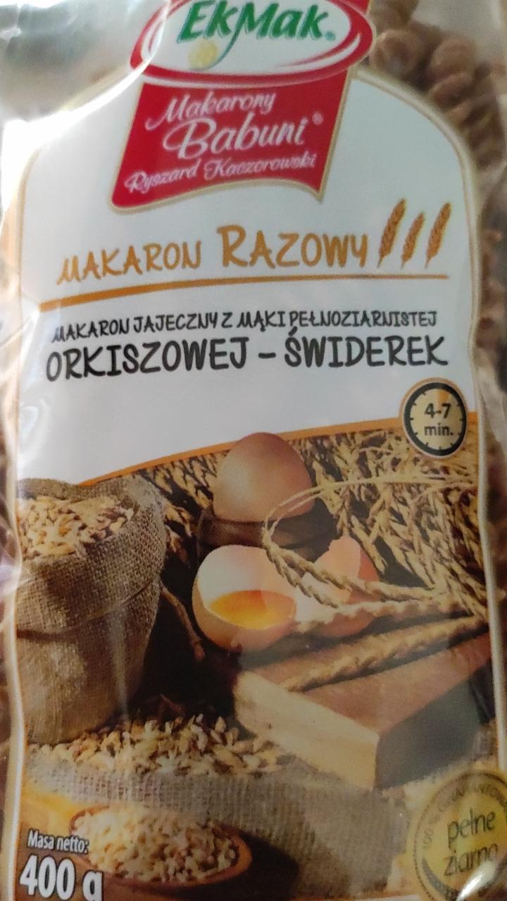 Zdjęcia - Makaron Razowy Ekmak