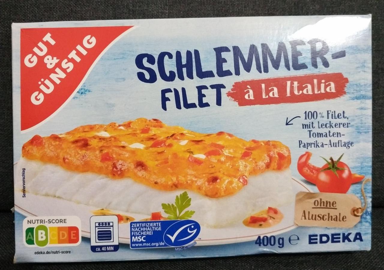 Zdjęcia - Schlemmer filet à la Italia Gut & Günstig