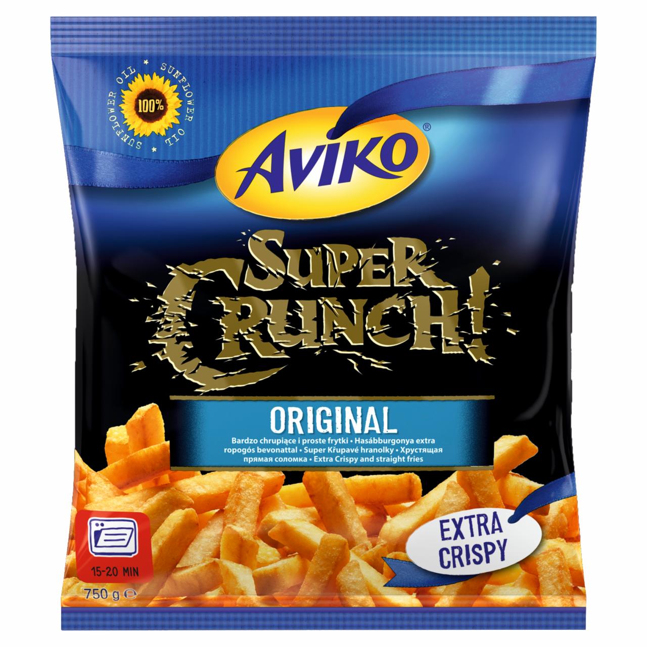 Zdjęcia - Aviko Super Crunch Original Bardzo chrupiące i proste frytki 750 g