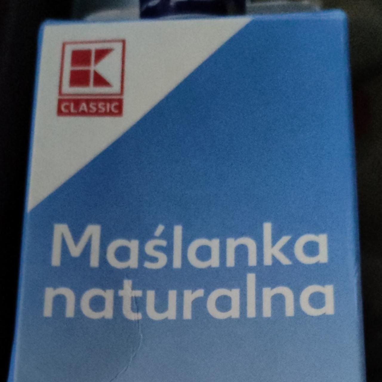 Zdjęcia - maślanka naturalna kaufland